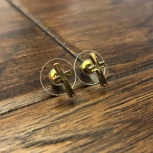 Cross earrings